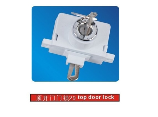 Top Metall Kunststoff Kühlschrank / Gefrierschrank Door Lock Hardware mit zwei Schlüsseln