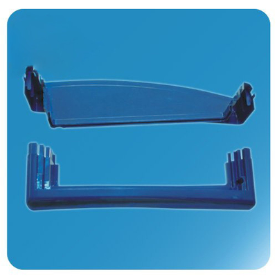 Kundenspezifischer Bogen ABS Kühlschrank-Ersatzteil-Rahmen-Stecker-weißes Blau