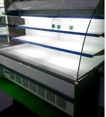 Kompressor Corpeland/Pansonic Kühler-Nahrungsmittelwagen Multideck offener zum Kunden verwendet im Supermarkt