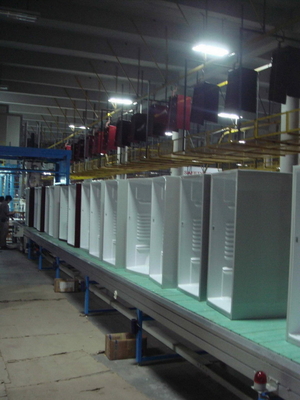 _ High Efficiency Refrigerator Final Assembly Line Speed Controlled By Frequency Variation