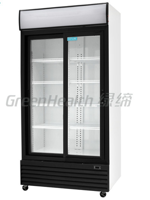 Glastür des hellen kommerziellen aufrechten Gefrierschrank-LED/T5 mit Tecumseh-Kompressor