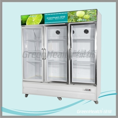 _ Superstore Glass Door Chiller / Cooler / Refrigerator / Freezer Showcase