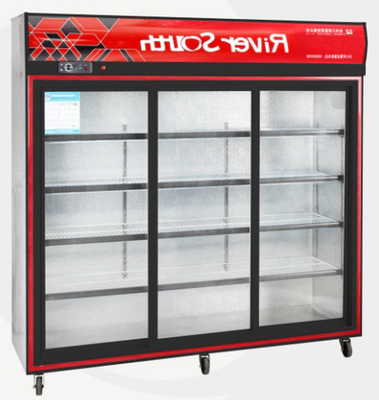 _ Commercial Glass Door Refrigerator Freezer 220V 50Hz Customized