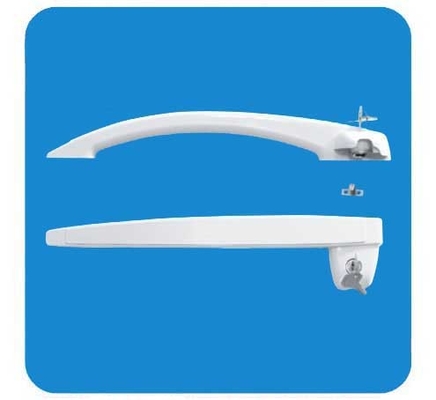 Externe ABS Gehäuse Türgriff Gefrierfach Hardware mit Sperren 350 mm