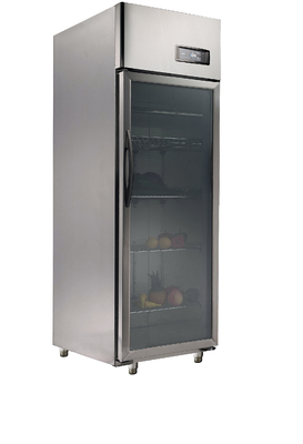 _ 600x800x1930 Single Door Commercial Upright Refrigerators For Hotel , 400L