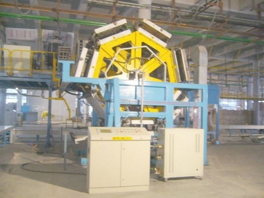 _ Household Appliance Refrigerator Assembly Line Rotary Door Panel Foaming Line