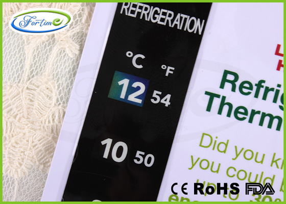 _ Household Color Changing PVC LC Fridge Freezer Thermometer Strips for Promotion