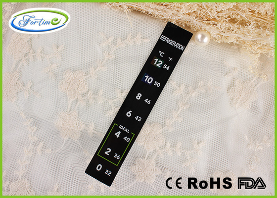 _ Household Color Changing PVC LC Fridge Freezer Thermometer Strips for Promotion