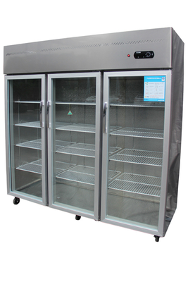 _ Economical Vertical Three Door Commercial Refrigerator Freezer R134a