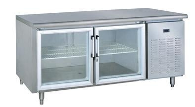 1.8m unter Gegen-freier Kühlschrank-flacher Spitze Frosts mit der Kraft-Luftkühlung