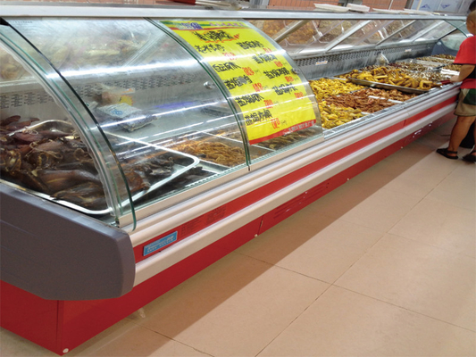 Feinkostgeschäft-Kühlvitrine-selbstständiges Abkühlen für Frischfleisch