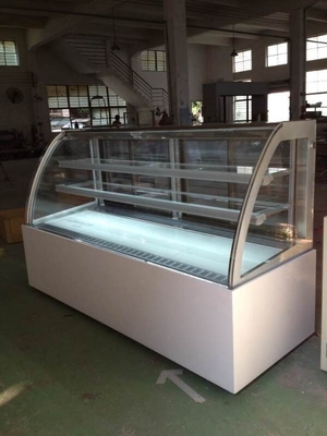 China-Fabrikverkauf, Kuchenkühlvitrine, Gebäckschaukasten, Handelsfeinkostgeschäftanzeige