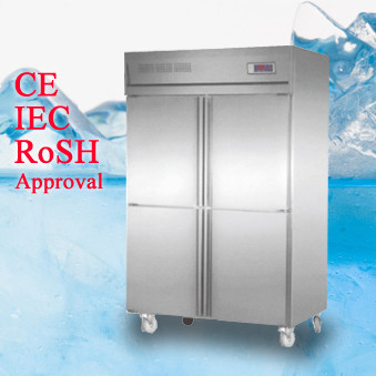 Freier kommerzieller aufrechter Gefrierschrank Frosts 1220 * 760 * 1969mm mit Aspera-Kompressor