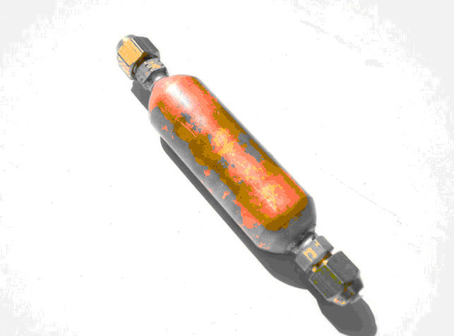 _ Copper freezer filter drier Refrigerator Freezer Part with nuts for refrigerators, freezer