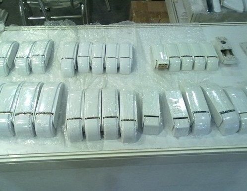 Stahl und ABS Griffe Gefrierschrank Türscharniere mit weiß oder grau decken 80 L 150 L 200 L 250 L