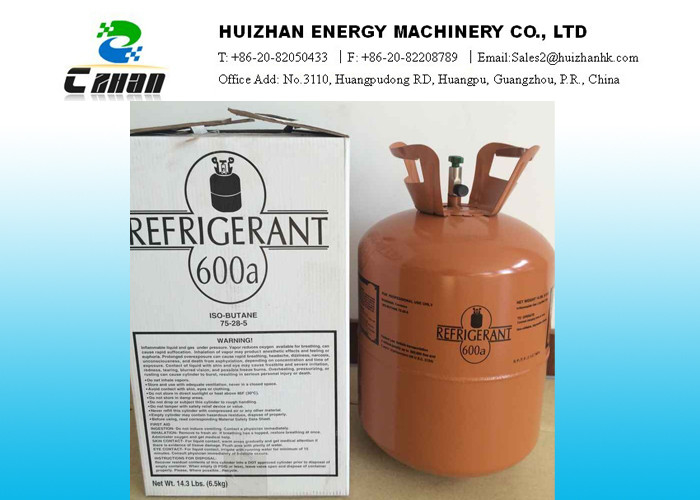 Natürlicher Funktionsersatz hoher Reinheitsgrad Isobutene Kühlmittel-R600a für R-12, R-22, R-134a
