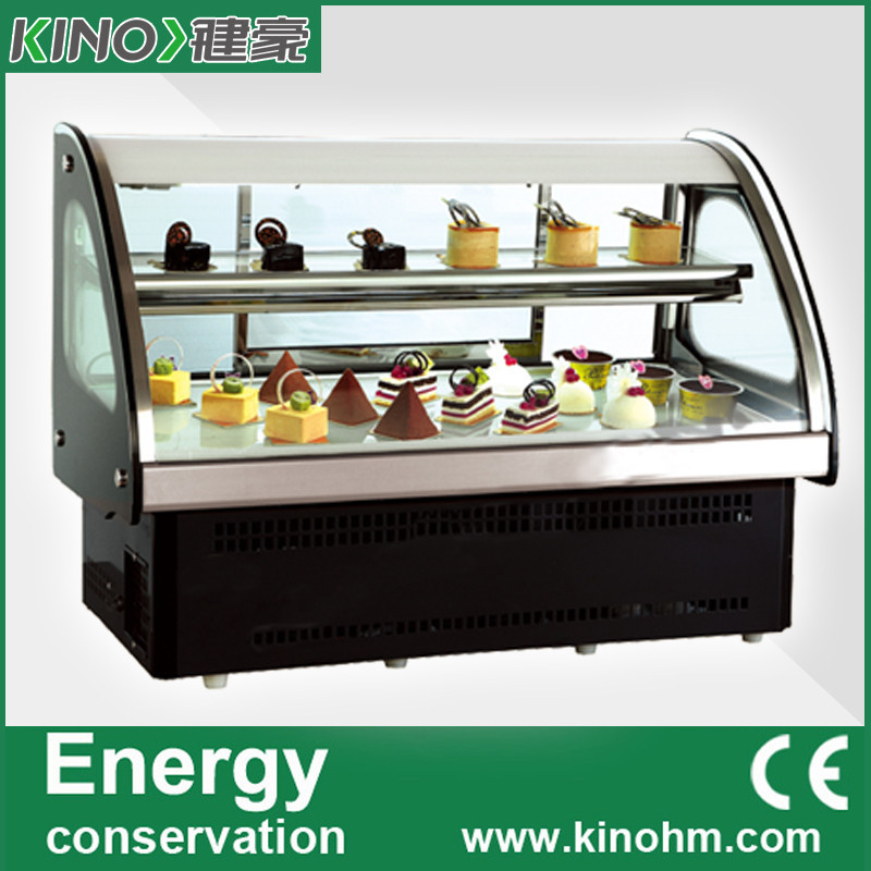 China-Fabrik, Gegenspitzen-Kuchenschaukasten, Gebäckkühlvitrine, Supermarktkühler